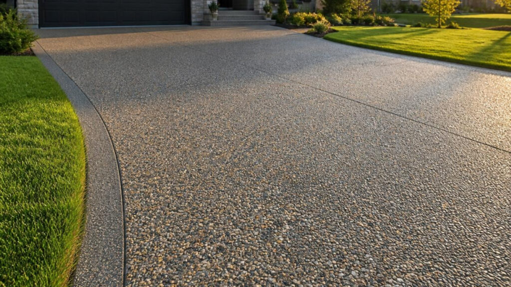 concrete driveway 4